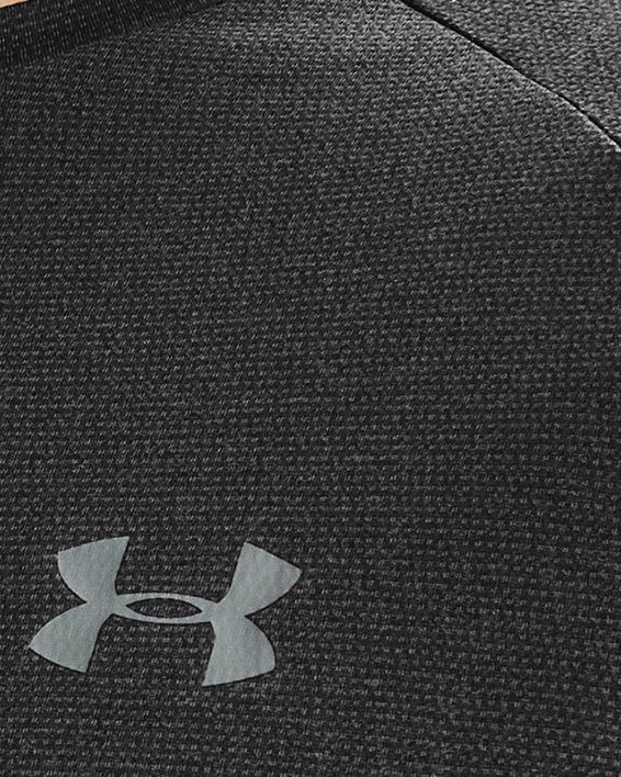 Men's UA Tech™ 2.0 Textured Short Sleeve T-Shirt in Black image number 3