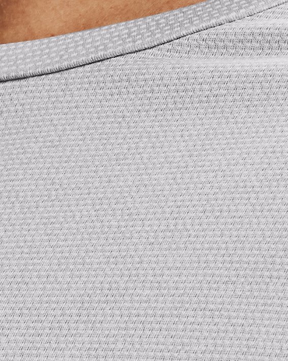 Tee-shirt texturé à manches courtes UA Tech™ 2.0 pour homme, Gray, pdpMainDesktop image number 3