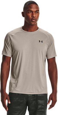 brown under armour shirt