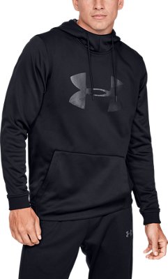 grey under armour hoodie mens