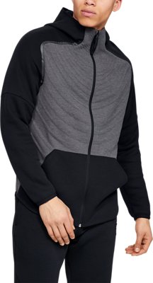 men's ua move light graphic full zip