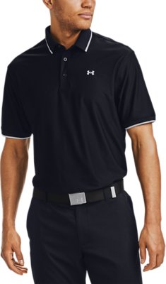 black under armour golf shirt