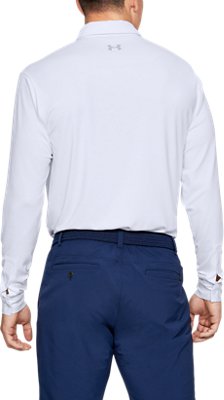 under armour men's playoff long sleeve golf polo