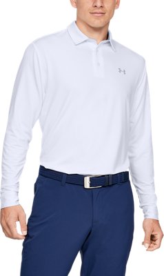 under armour long sleeve golf polo