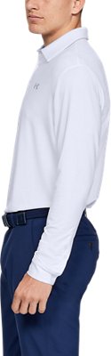 under armour men's playoff long sleeve golf polo