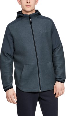 men's ua move light graphic full zip