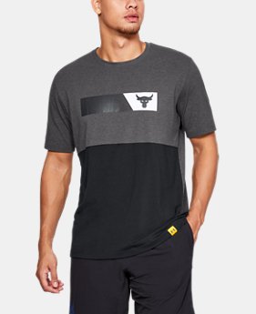 Men's UA x Project Rock Bar T-Shirt 1 Color Available $40