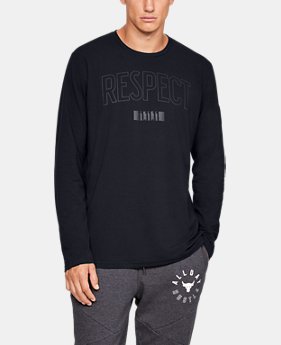 New Arrival Men's UA x Project Rock USDNA Long Sleeve 1 Color Available $40