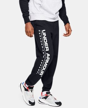 Men's UA Performance Originators Fleece Logo Pants 2 Colors Available $52.5