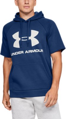 short sleeve under armour hoodie