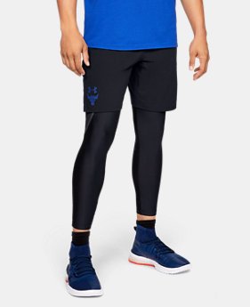 New Arrival Men's UA x Project Rock Woven Shorts 1 Color Available $50