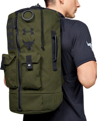 under armour men's project rock 60 gym bag