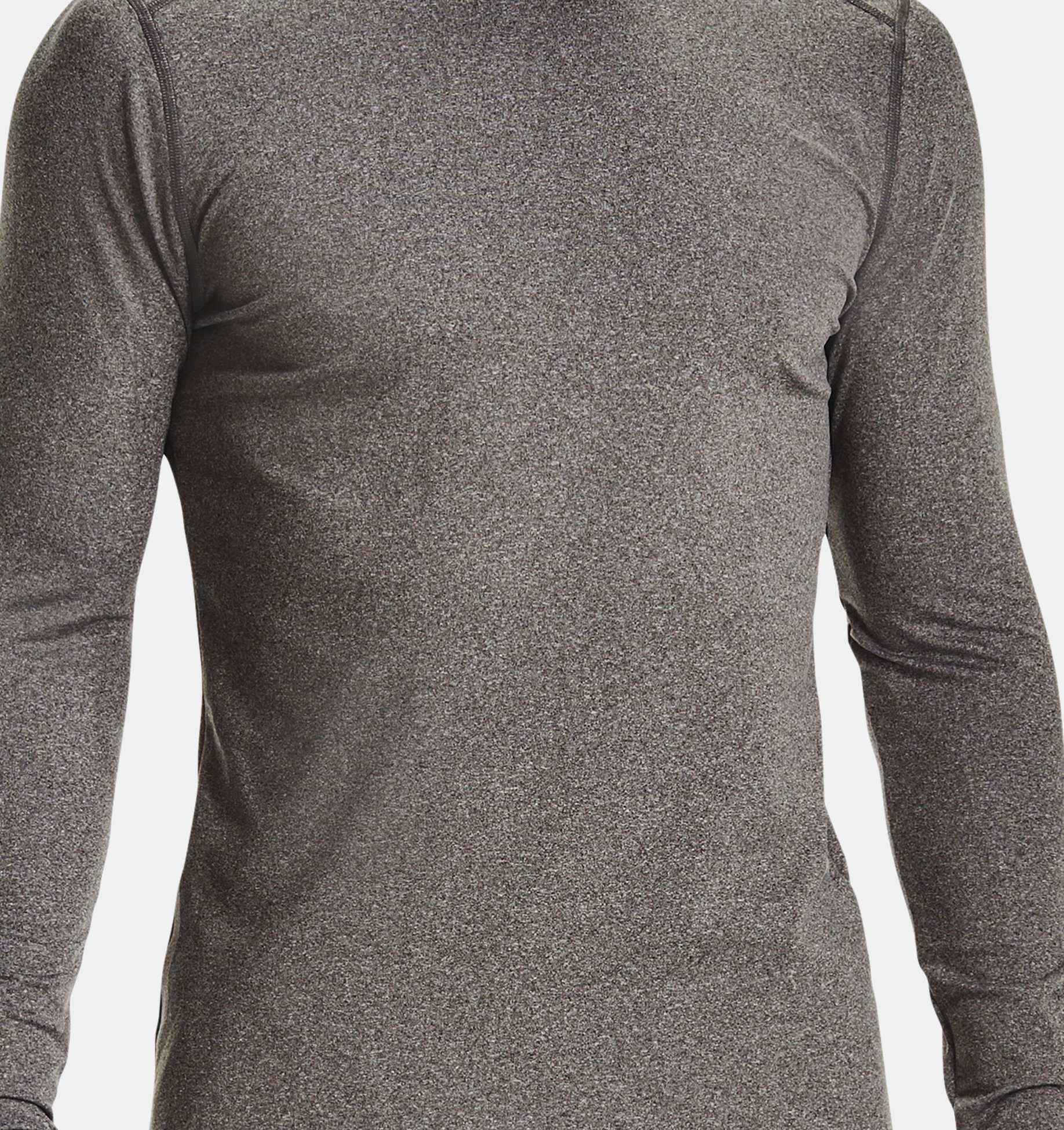 Men's ColdGear® Armour Fitted Mock Long Sleeve | Under Armour