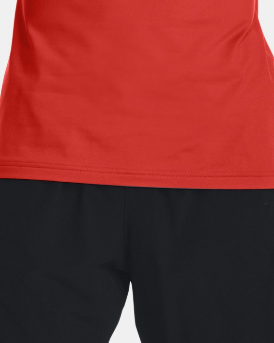Under Armour ColdGear Rush Mock Long Sleeve Mens Training Top - Red