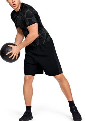 Men's HeatGear&reg; Armour Short Sleeve image number 3