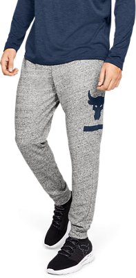 the rock under armour joggers