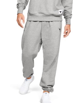 grey under armour sweatpants