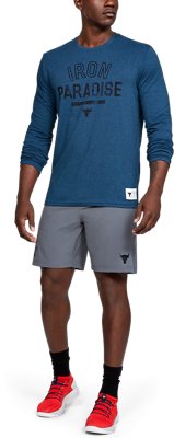 men's project rock iron paradise short sleeve