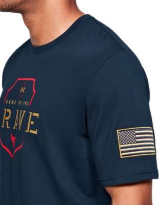 home of the brave under armour shirt