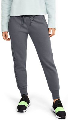 women's ua microthread fleece graphic pants