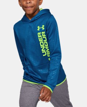 Boys' Armour Fleece® Embossed Hoodie  6  Colors Available $31.99