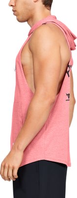 project rock under armour sleeveless hoodie