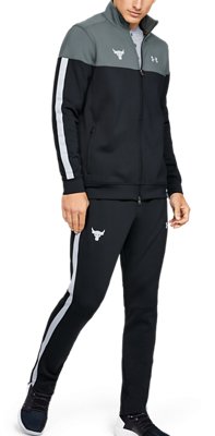 the rock under armour tracksuit