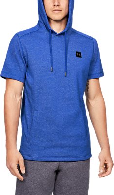 under armour terry short sleeve hoodie