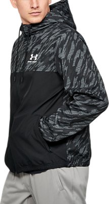 under armour men's sportstyle windbreaker jacket