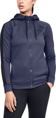 under armour hoodie women cyan