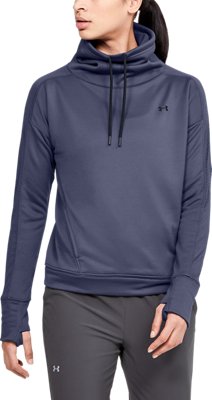 under armour funnel neck hoodie women's