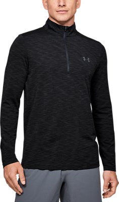 grey under armour half zip