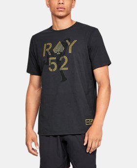 New Arrival Men's UA Ray Lewis 52 Spade T-Shirt 1 Color Available $25