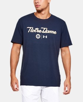 New Arrival Men's Notre Dame Short Sleeve Shirt 1 Color Available $32