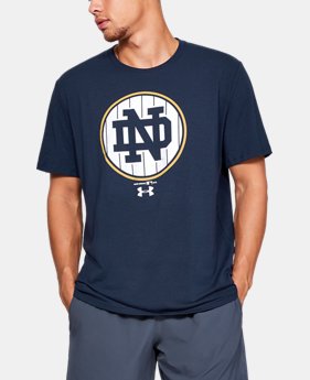 New Arrival Men's Notre Dame Short Sleeve Shirt 1 Color Available $32