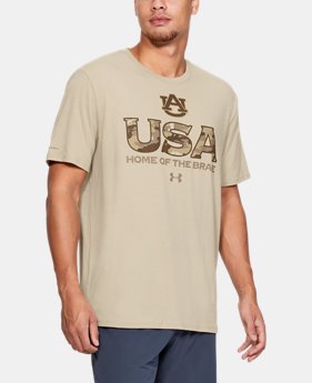Men's Auburn Short Sleeve Shirt 1 Color Available $22.4