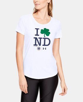Women's Notre Dame Short Sleeve Shirt 2 Colors Available $22.4