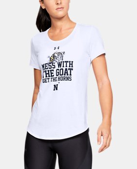 New Arrival Women's Naval Academy Short Sleeve Shirt 1 Color Available $32