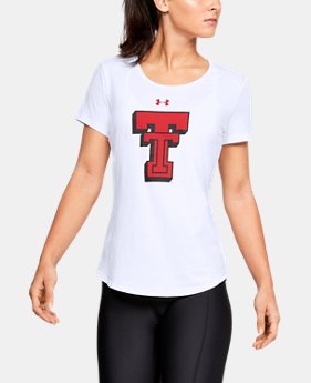 New Arrival Women's Texas Tech Short Sleeve Shirt 1 Color Available $32