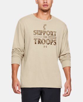 Men's Charged Cotton® Collegiate Long Sleeve Shirt 1 Color Available $28