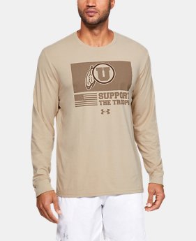 Men's Charged Cotton® Collegiate Long Sleeve Shirt 1 Color Available $28
