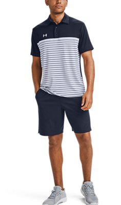ua stripe mix up polo