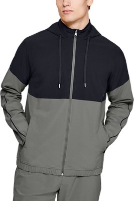 men's under armour lightweight woven jacket