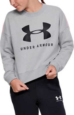 under armour hoodless sweatshirts