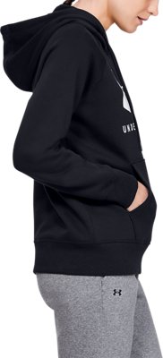 under armour women's rival fleece sportstyle graphic joggers