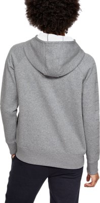 men's ua rival fleece fitted graphic hoodie