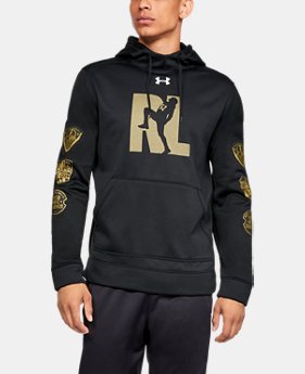 New Arrival Men's UA Ray Lewis Storm Armour Fleece® Hoodie 1 Color Available $65