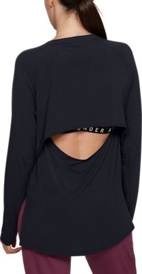 under armour long sleeve crop top