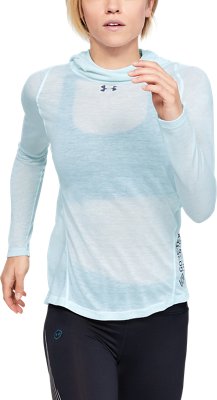 under armour women's unstoppable double knit mock neck long sleeve shirt