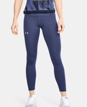 Small 497 Under Armour Womens Meridian Crop Blue Ink //Hushed Blue